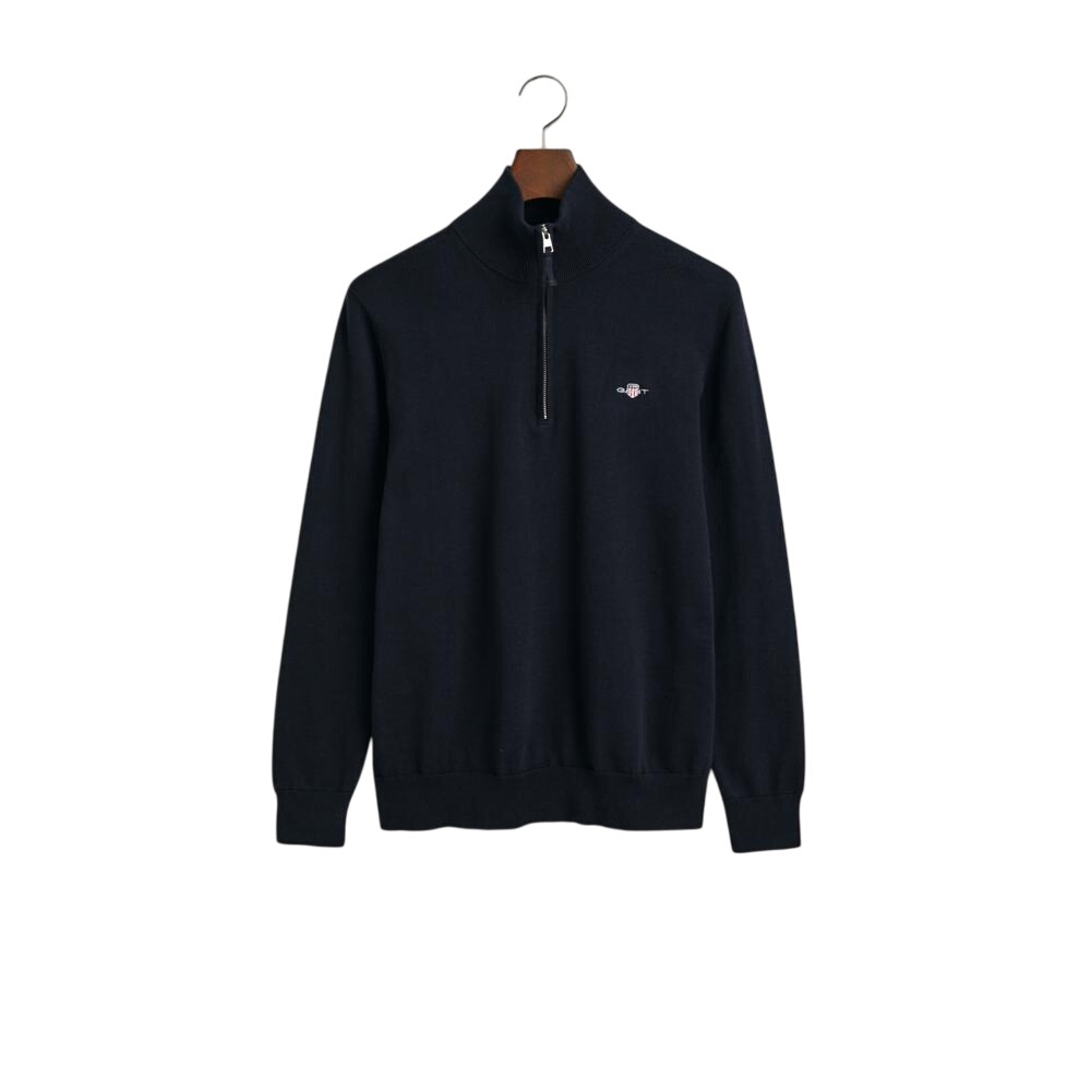 GANT Classic Cotton Half-Zip Sweater